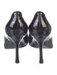Christian Dior Cannage Pattern Patent Leather Pumps