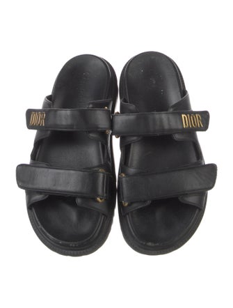 Christian Dior Leather Slides