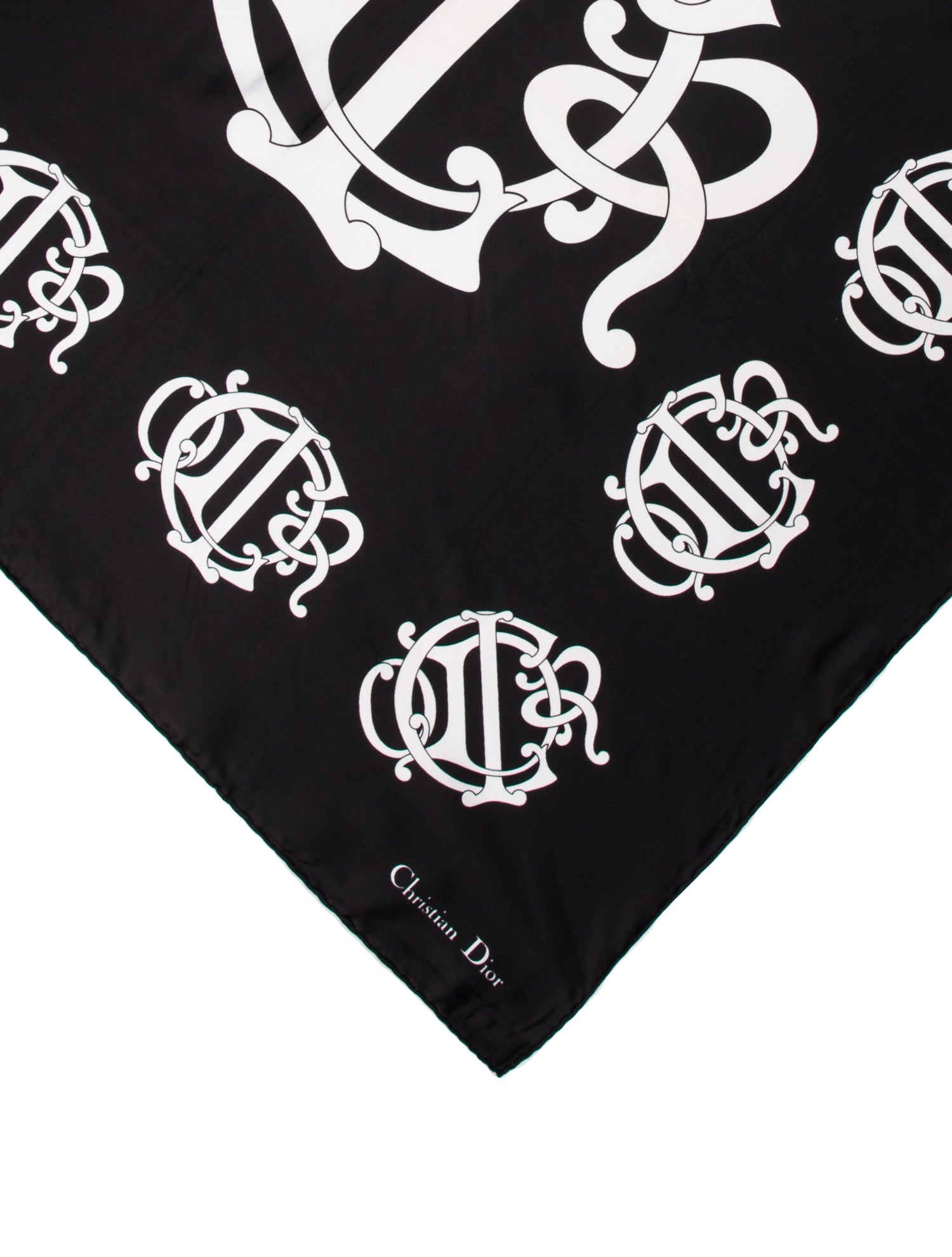 Christian Dior Silk Printed Scarf