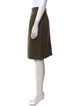 Christian Dior Linen Knee-Length Skirt