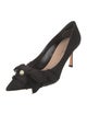 Christian Dior Bow Accents D'Orsay Pumps
