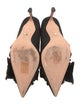 Christian Dior Bow Accents D'Orsay Pumps