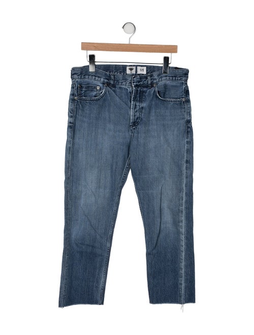 Christian Dior Mid-Rise Straight Leg Jeans