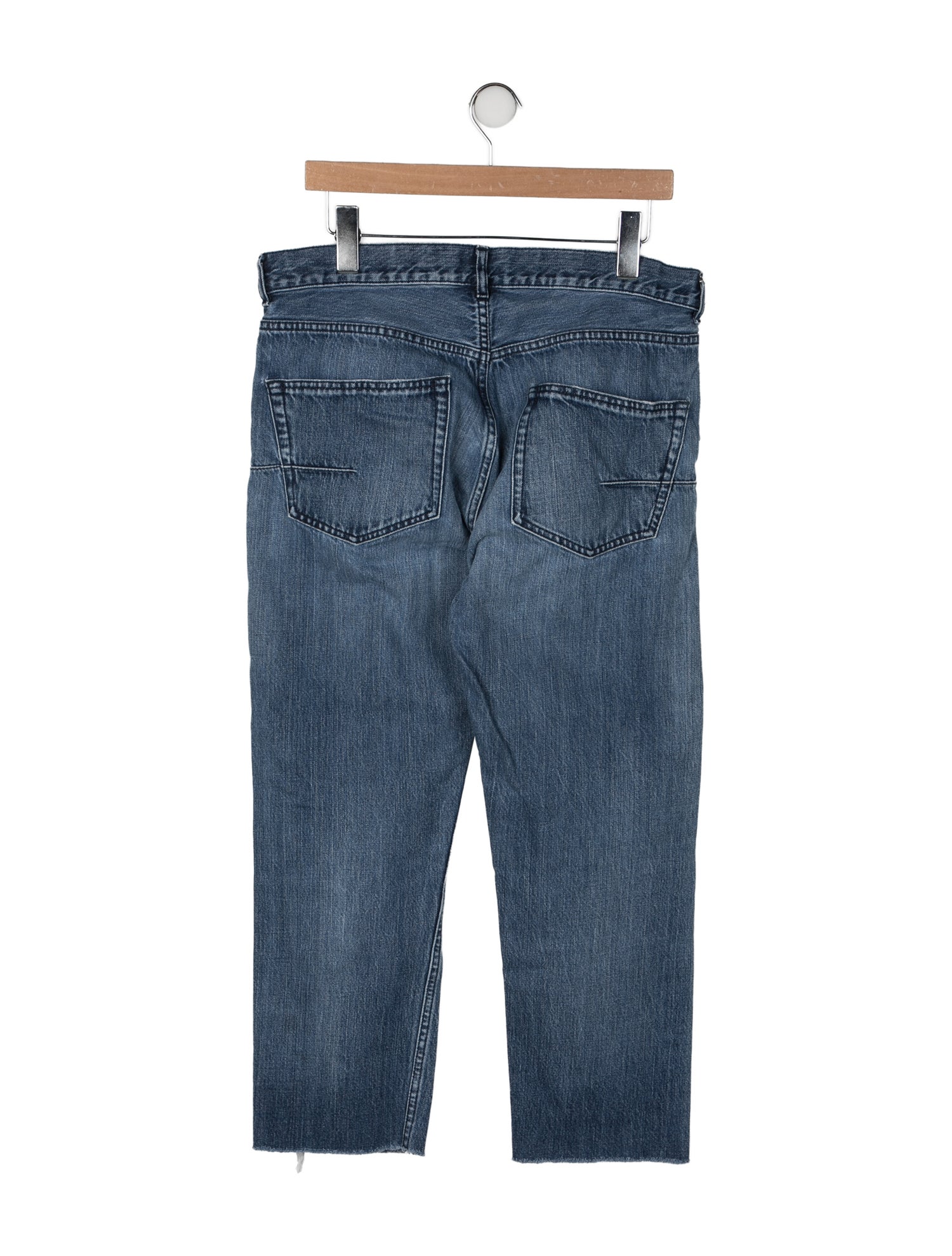 Christian Dior Mid-Rise Straight Leg Jeans