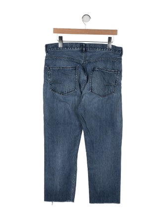 Christian Dior Mid-Rise Straight Leg Jeans