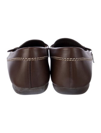 Christian Dior Leather Loafers