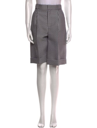 Christian Dior Virgin Wool Knee-Length Shorts