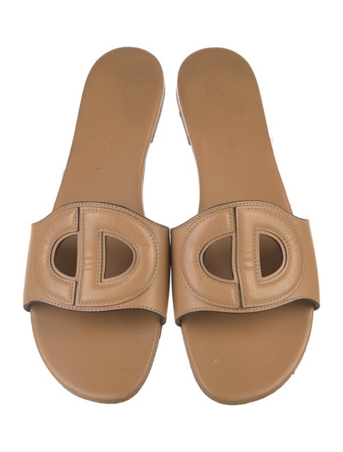 Christian Dior Leather Slides