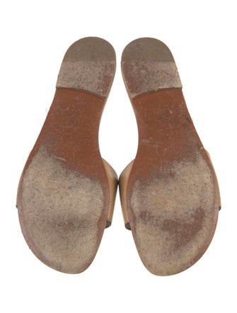 Christian Dior Leather Slides