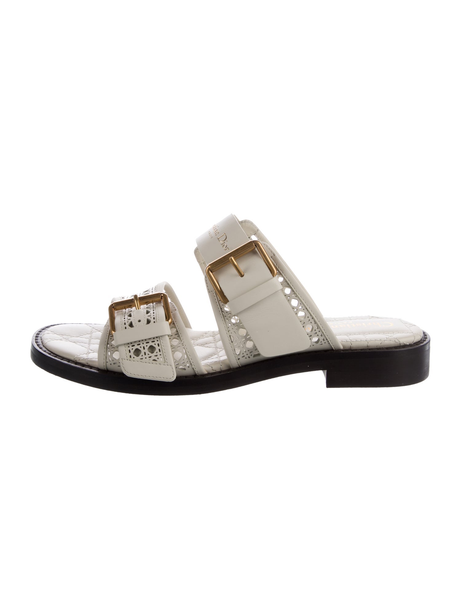 Christian Dior Leather Slides