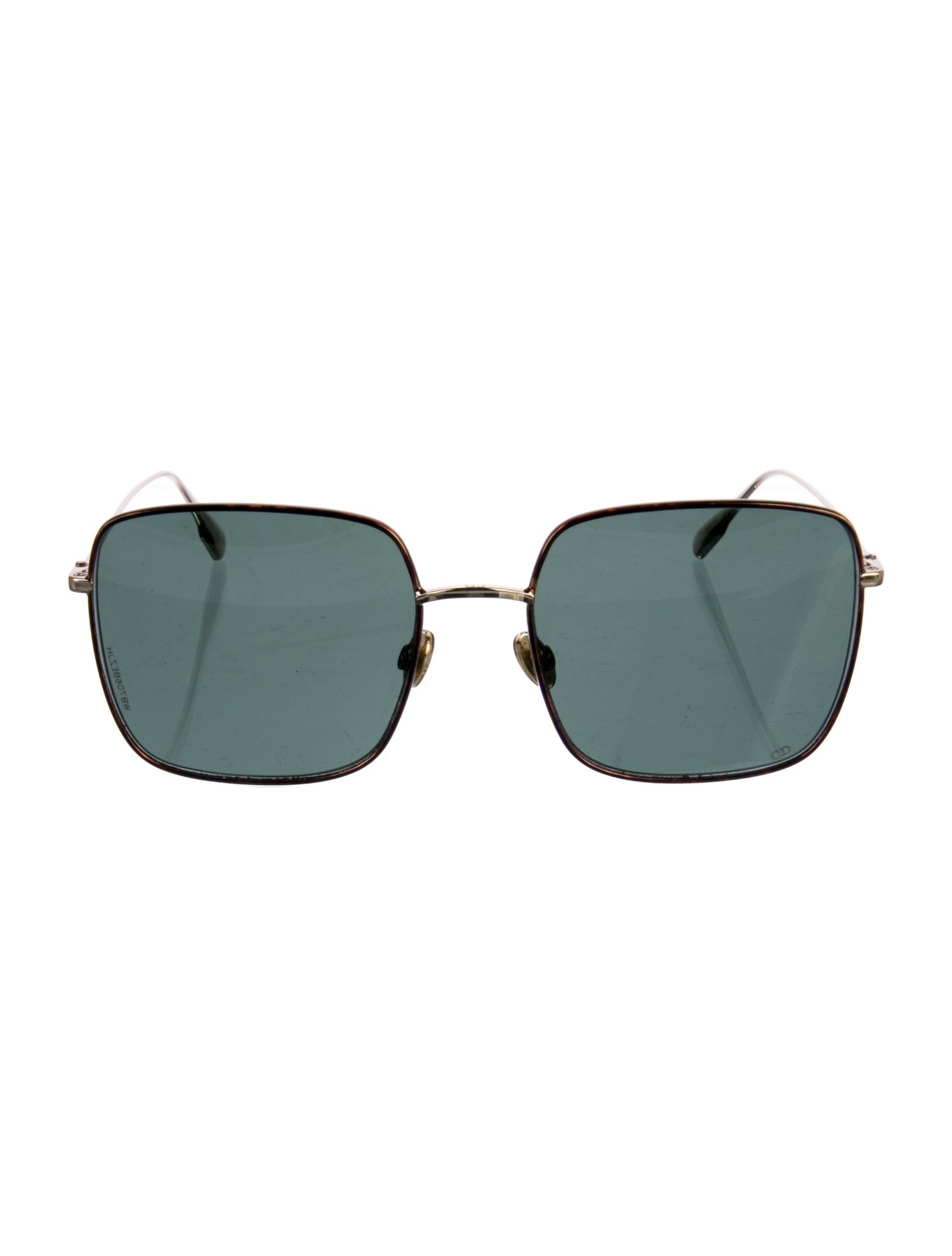 Christian Dior Square Tinted Sunglasses