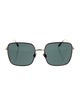 Christian Dior Square Tinted Sunglasses