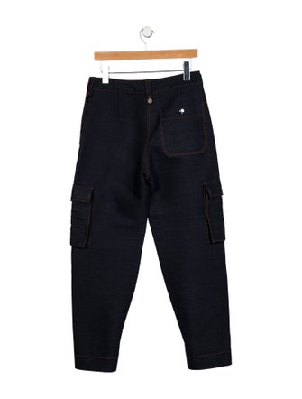 Christian Dior High-Rise Straight Leg Jeans