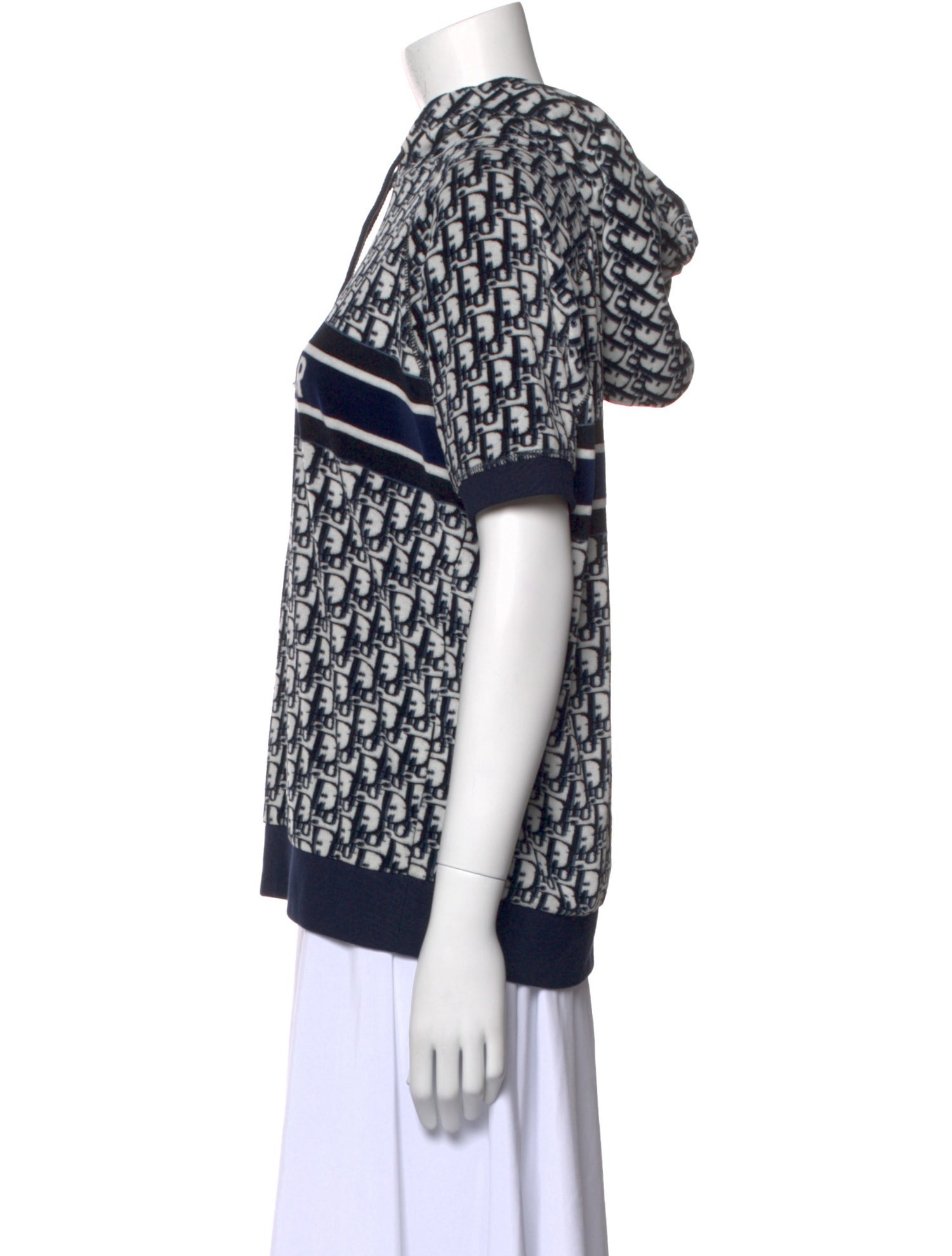 Christian Dior Printed Mock Neck Sweatshirt