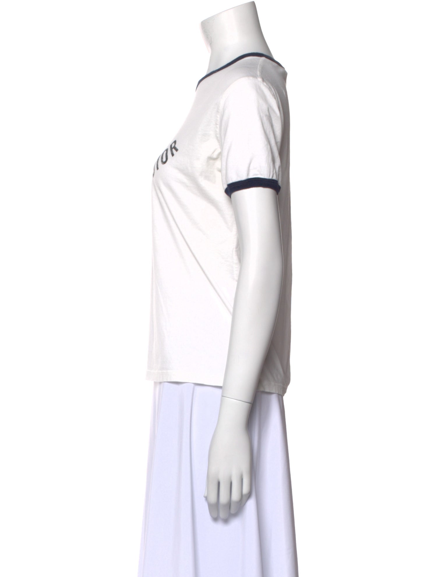 Christian Dior Graphic Print Crew Neck T-Shirt