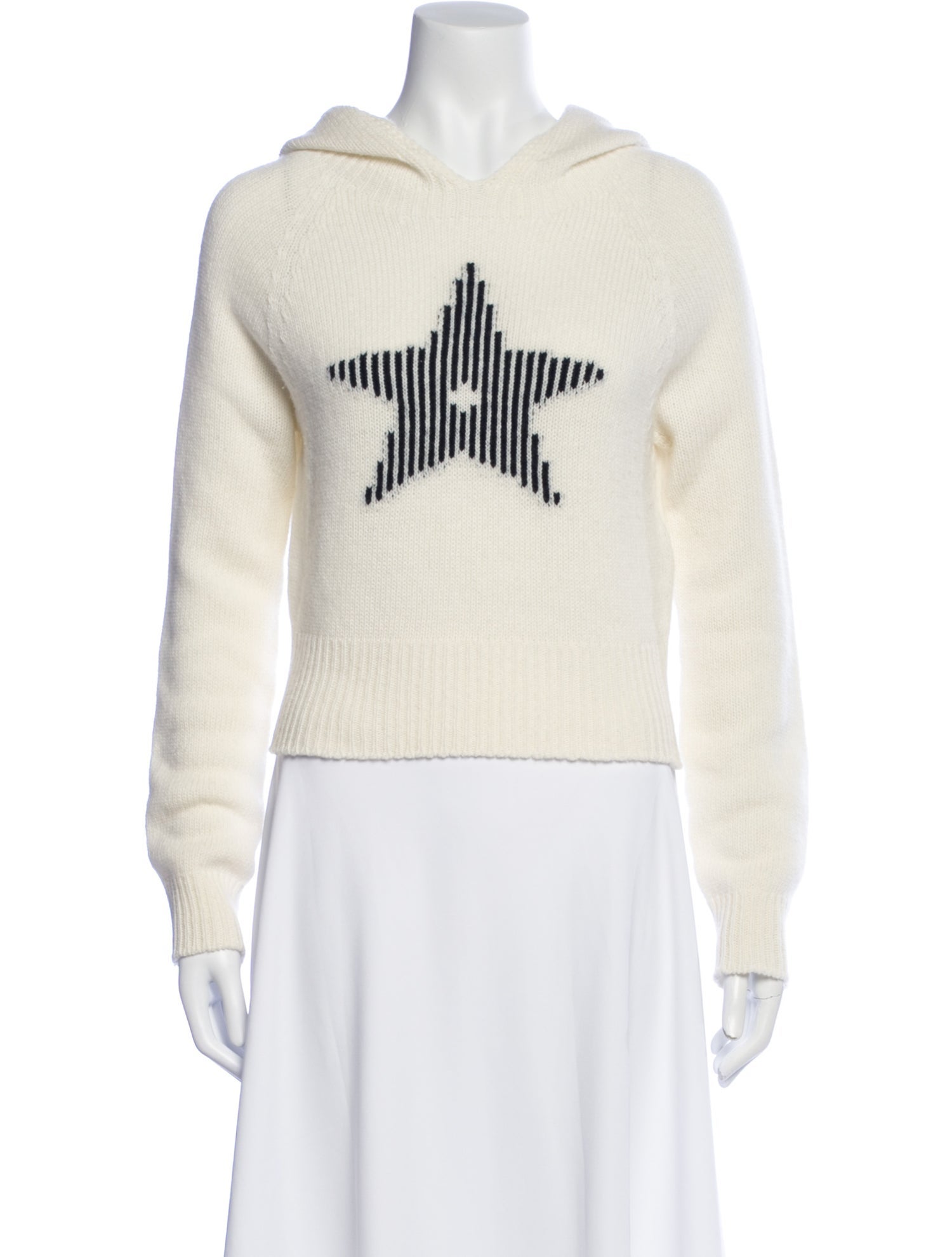 Christian Dior Wool Graphic Print Sweater