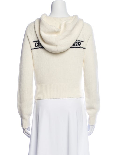 Christian Dior Wool Graphic Print Sweater