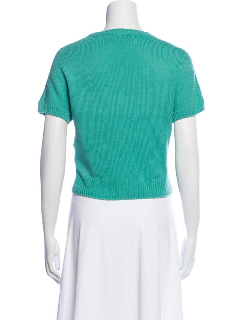 Christian Dior Cashmere Graphic Print Sweater