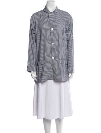 Christian Dior Striped Pajama Top