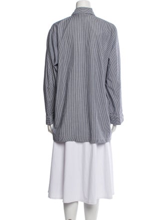 Christian Dior Striped Pajama Top