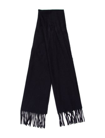 Christian Dior 'Pursuit of Happiness' Striped Harness Wool Shawl