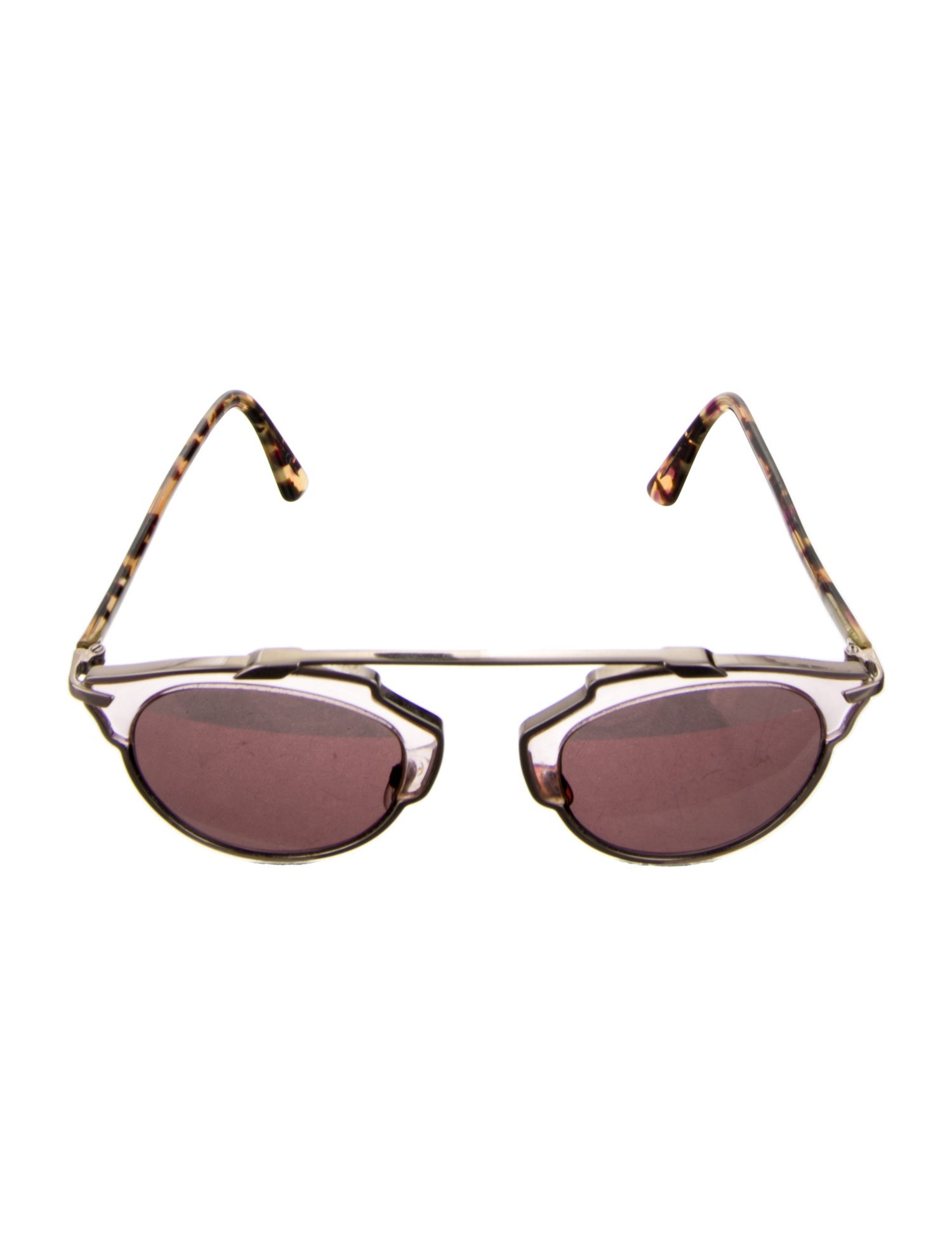 Christian Dior Cat-Eye Mirrored Sunglasses