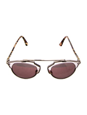 Christian Dior Cat-Eye Mirrored Sunglasses