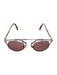 Christian Dior Cat-Eye Mirrored Sunglasses