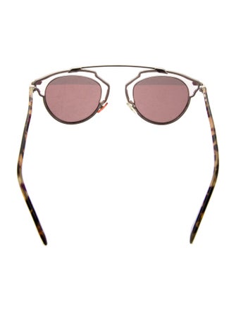 Christian Dior Cat-Eye Mirrored Sunglasses