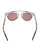 Christian Dior Cat-Eye Mirrored Sunglasses