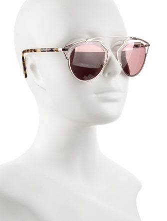 Christian Dior Cat-Eye Mirrored Sunglasses