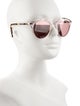 Christian Dior Cat-Eye Mirrored Sunglasses