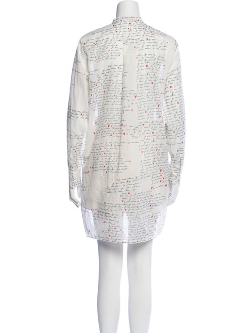 Christian Dior Silk Printed Short Set