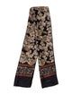 Christian Dior Silk Paisley Print Scarf