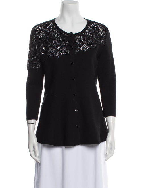 Christian Dior Wool Scoop Neck Sweater