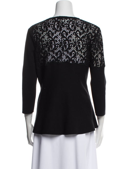 Christian Dior Wool Scoop Neck Sweater