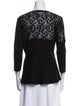 Christian Dior Wool Scoop Neck Sweater