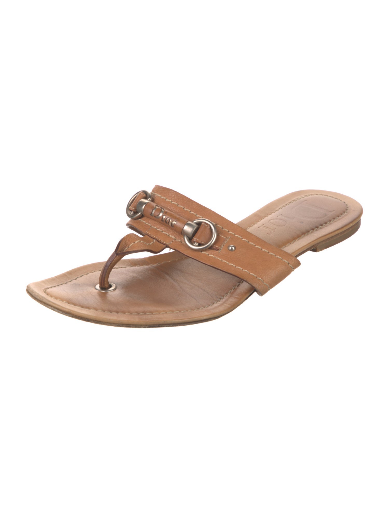 Christian Dior Leather Slides