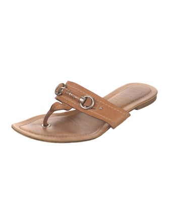 Christian Dior Leather Slides