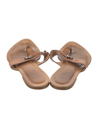 Christian Dior Leather Slides