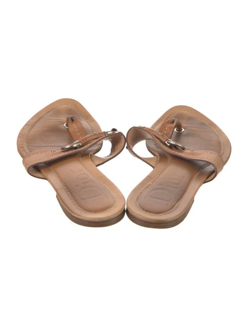 Christian Dior Leather Slides