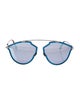 Christian Dior Aviator Mirrored Sunglasses