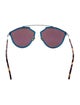 Christian Dior Aviator Mirrored Sunglasses