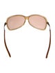 Christian Dior Cannage Pattern Oversize Sunglasses