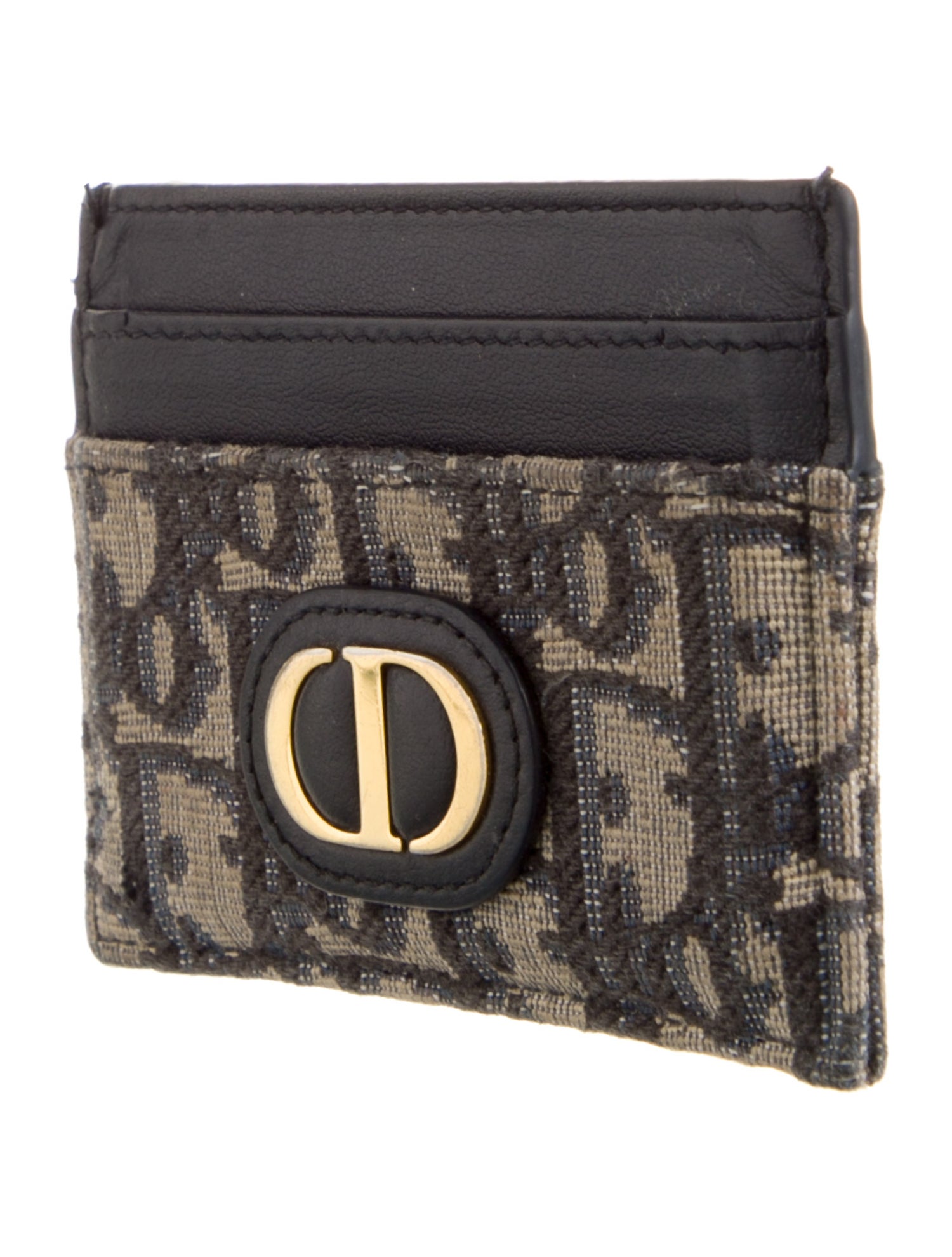 Christian Dior 2024 Oblique Jacquard Card Holder