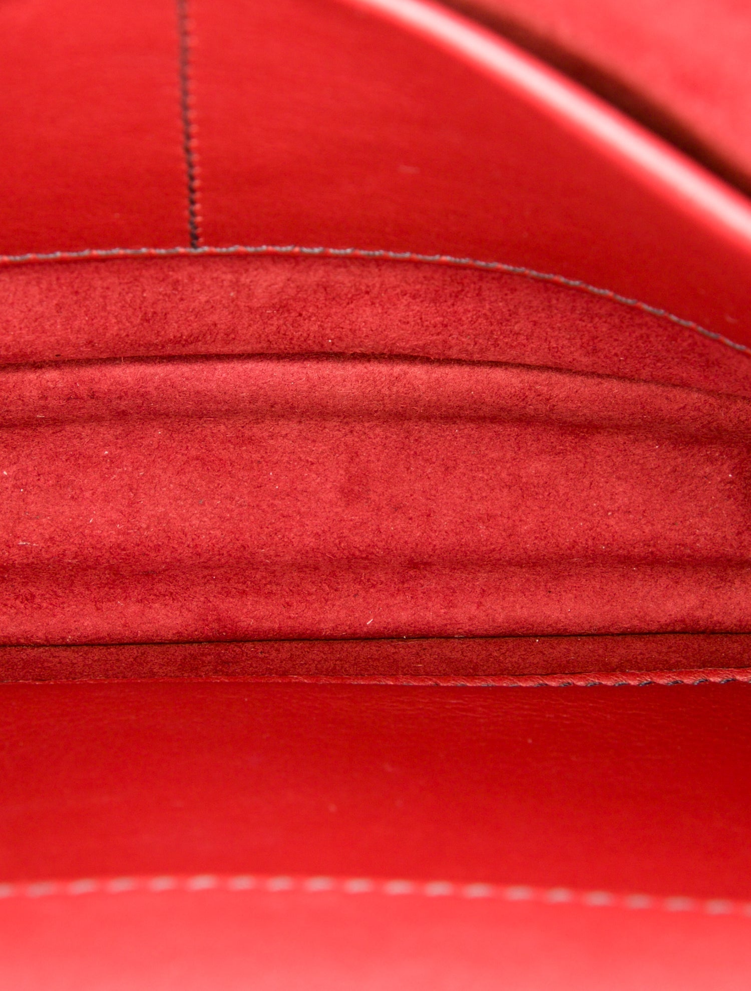Christian Dior Vegan Leather Shoulder Bag - Red Shoulder Bags