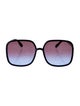 Christian Dior Oversize Gradient Sunglasses