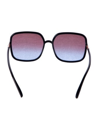 Christian Dior Oversize Gradient Sunglasses