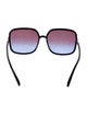 Christian Dior Oversize Gradient Sunglasses