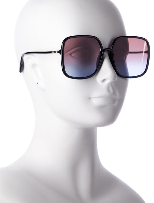 Christian Dior Oversize Gradient Sunglasses